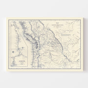 map of Washington