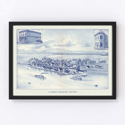 La Conner Vintage Map 1889