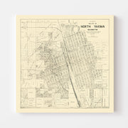 map of North Yakima