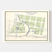 map of Texas City