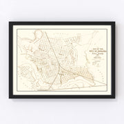 Chelsea Vintage Map 1876