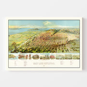 map of Salt Lake Cit