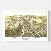 map of Lindsey