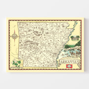map of Arkansas
