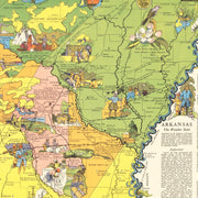 old Arkansas map