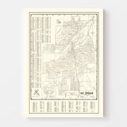 map of Hot Springs