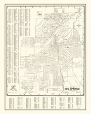 Hot Springs history