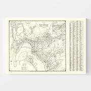 map of San Diego