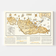 map of Catalina Isla