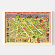 map of Pasadena