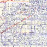 old Hollywood map