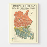 map of Beverly Hills