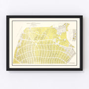 Beverly Hills Vintage Map 1940