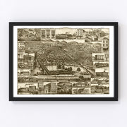 Reading Vintage Map 1881