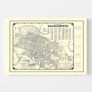 map of Sacramento