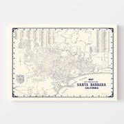 map of Santa Barbara