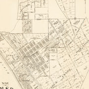 Vintage Map of Carlsbad, California 1923