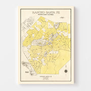 map of Rancho Santa 