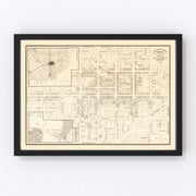 San Francisco's China Town Vintage Map 1929