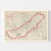 map of Madera County