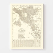 map of San Diego