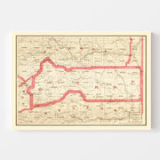 map of Sierra County