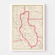 map of Lake County