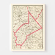 map of Stanislaus Co