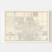 map of El Centro