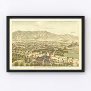Padadena Vintage Map 1892