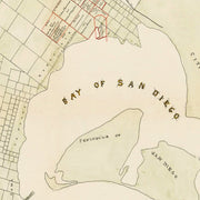 old San Diego map