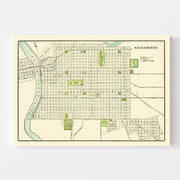 map of Sacramento