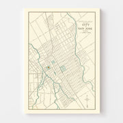 map of San Jose