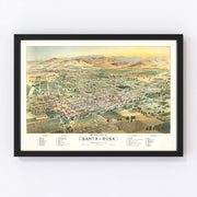 Santa Rosa Vintage Map 1897