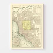 map of San Diego