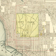 old San Diego map