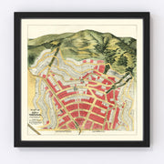 Visitacion Vintage Map 1908