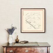 old military map