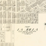 old La Jolla map