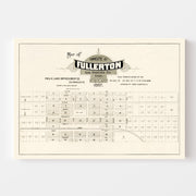 map of Fullerton