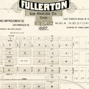 old Fullerton map