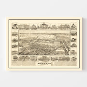 map of Modesto