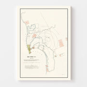 map of San Diego