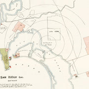old San Diego map