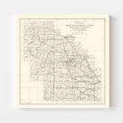 map of Black HIlls