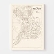 map of Belle Fourche