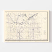 map of Fall River Co