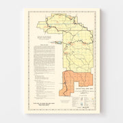 map of Custer Park