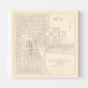 map of Woonsocket