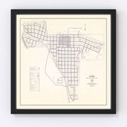 Sturgis Vintage Map 1969